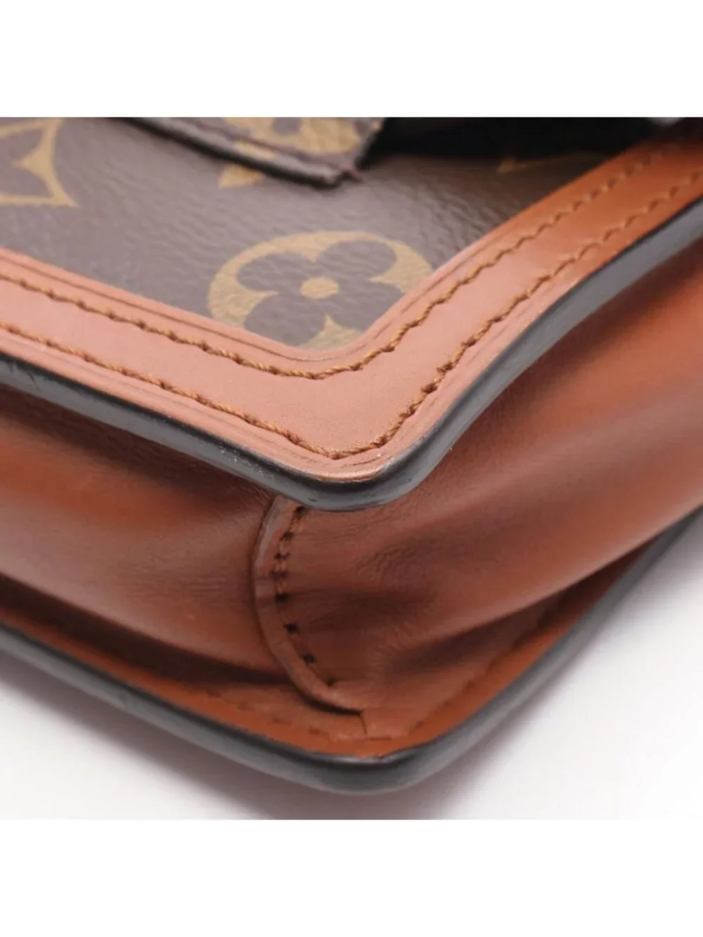 Louis Vuitton Waist Bag Dauphine BB 2-Way Canvas Leather